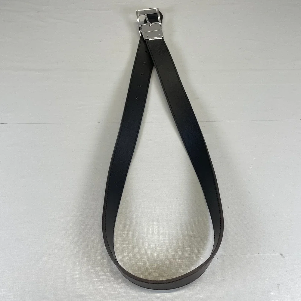 Nike Golf Leather Belt Mens Brown Size S Dress Buckle
